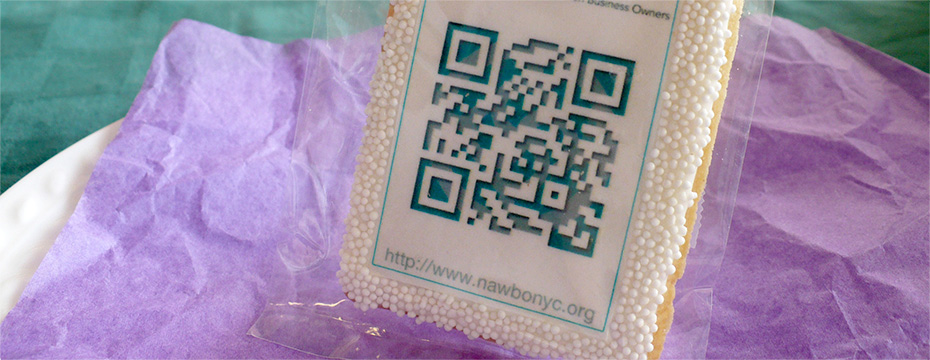 QR Codes on a Cookie